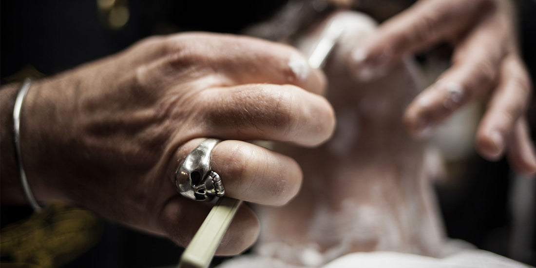 Feu du rasoir et feu de barbe