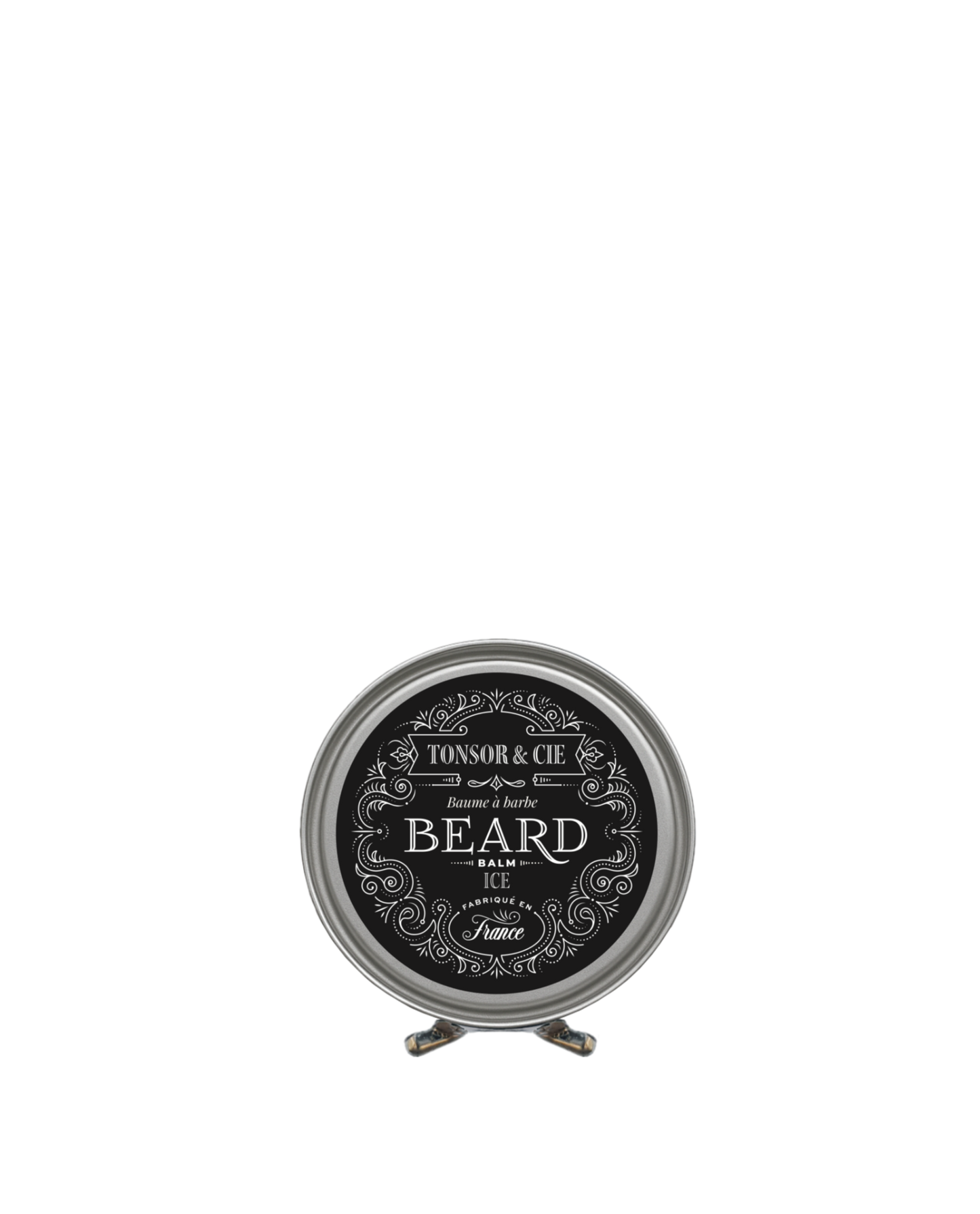 Tonsor & Cie – Ice Beard Balm 50 ml – Moisturizing & Taming Beard Care – Shea Butter, Beeswax & Vitamin E – Icy Mint & Cedar Fragrance – Natural – Formulated and Made in France
