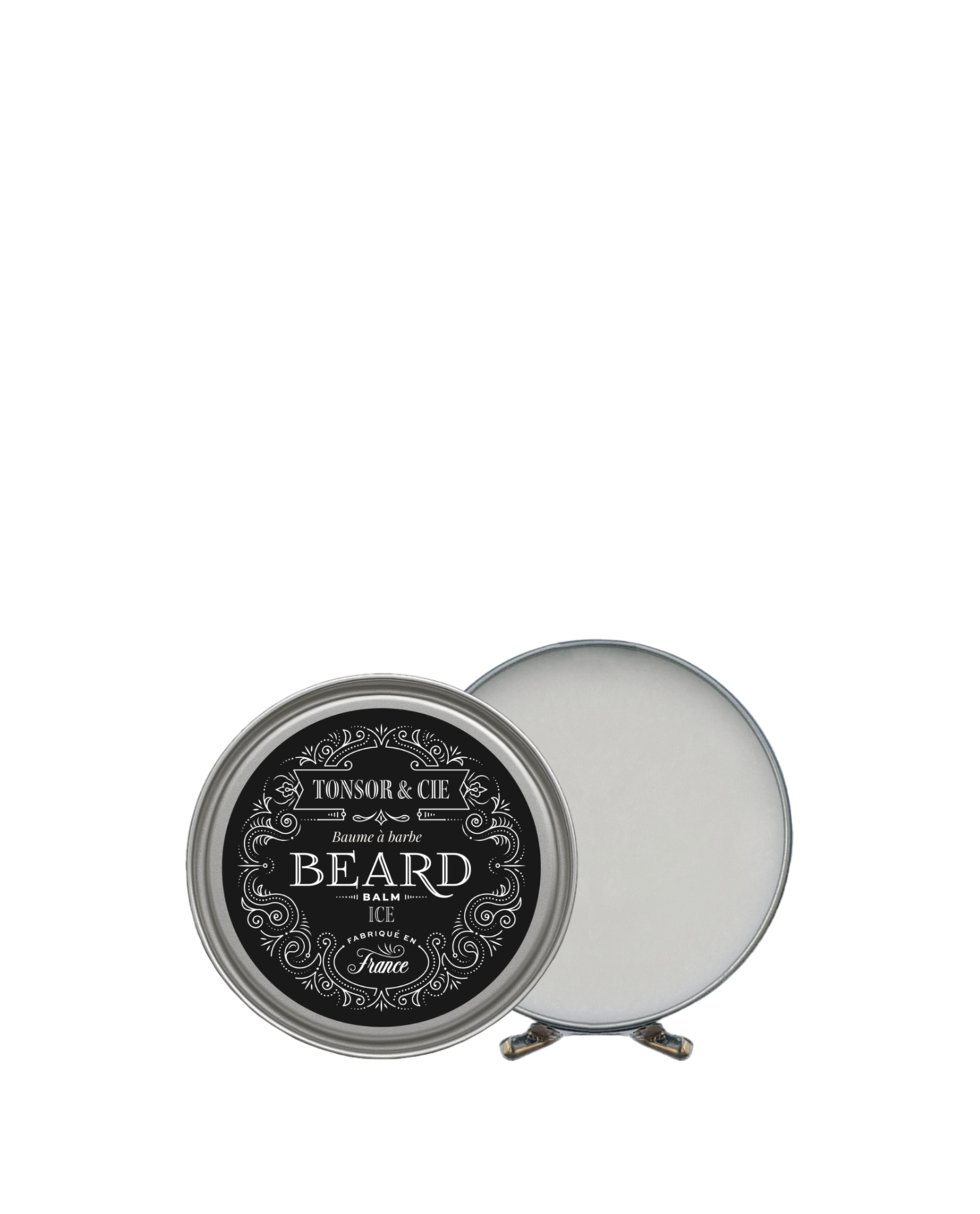 Tonsor & Cie – Ice Beard Balm 50 ml – Moisturizing & Taming Beard Care – Shea Butter, Beeswax & Vitamin E – Icy Mint & Cedar Fragrance – Natural – Formulated and Made in France