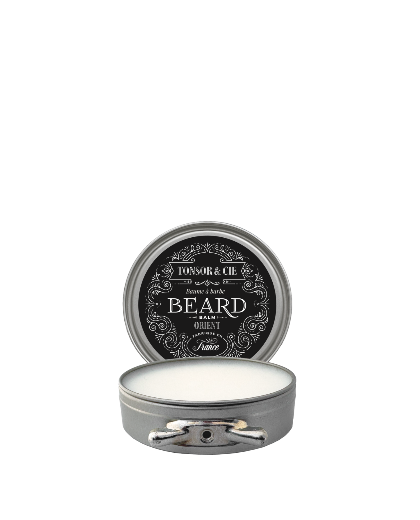 Tonsor & Cie – Orient Beard Balm 50 ml – Moisturizing & Taming Beard Care – Shea Butter, Beeswax & Vitamin E – Red Amber & Vanilla Fragrance – Natural – Formulated and Made in France