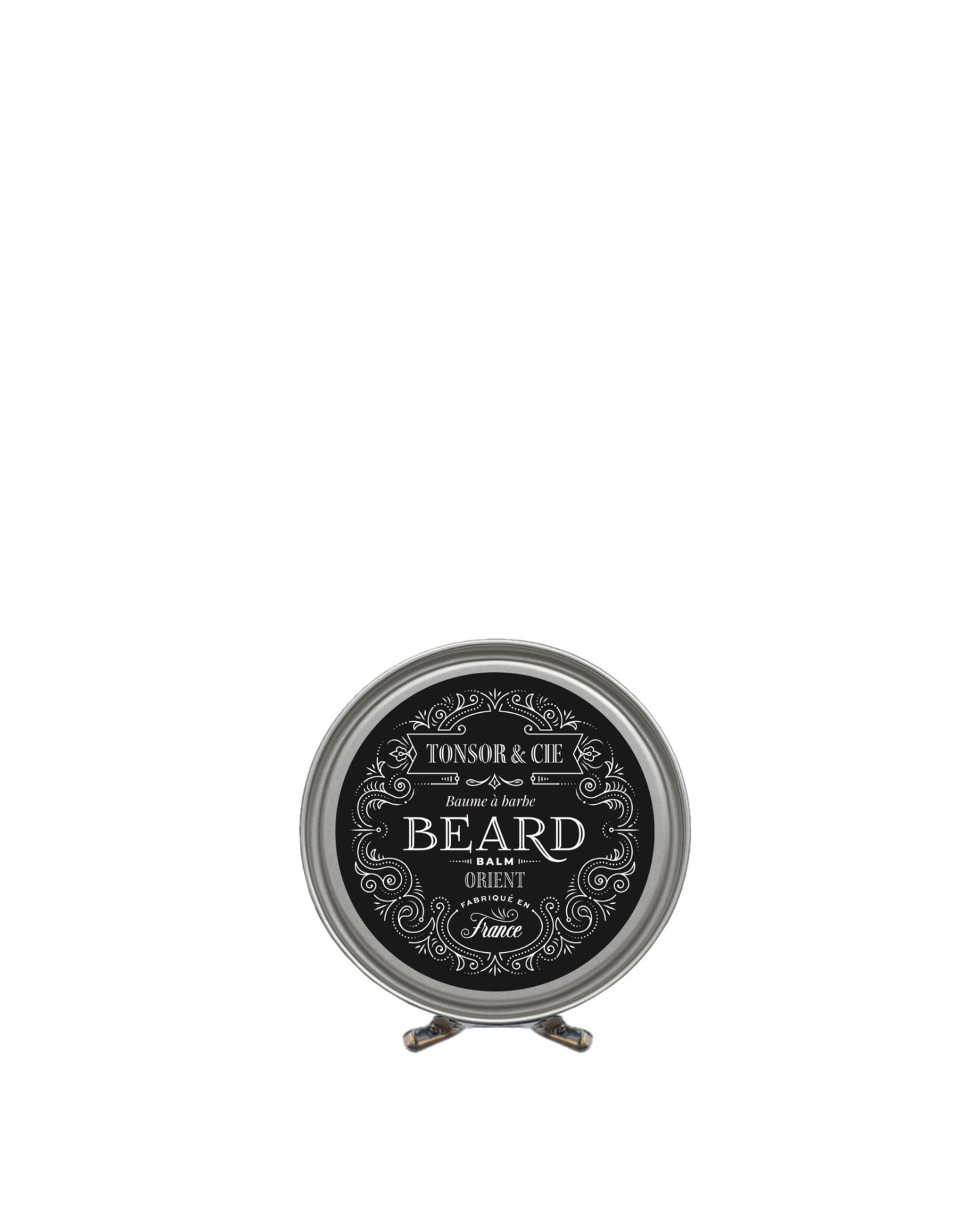 Tonsor & Cie – Orient Beard Balm 50 ml – Moisturizing & Taming Beard Care – Shea Butter, Beeswax & Vitamin E – Red Amber & Vanilla Fragrance – Natural – Formulated and Made in France