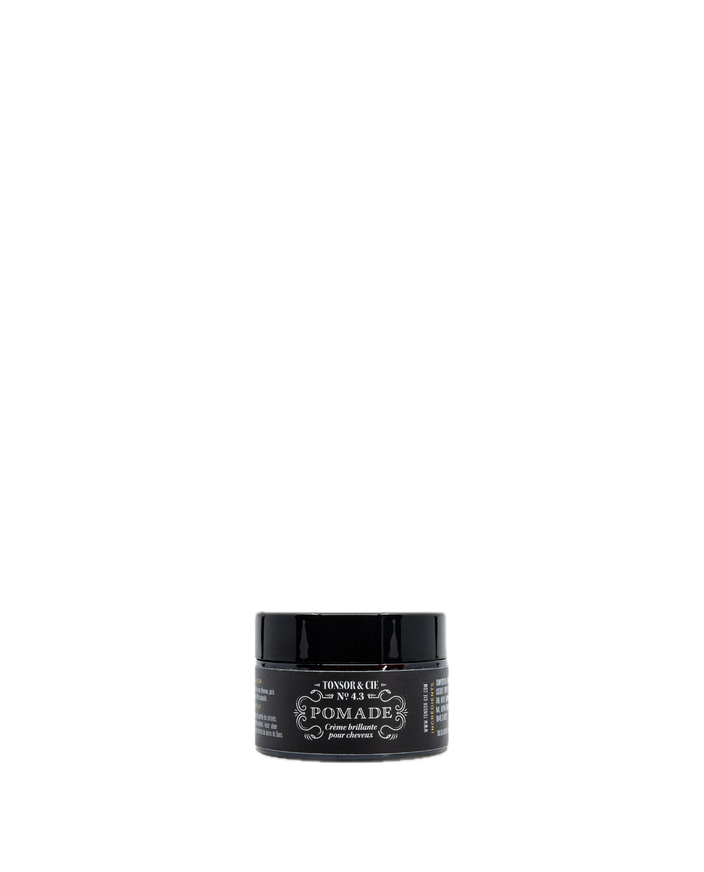 Tonsor & Cie – Pomade 30 ml – Strong Hold Shiny Styling Cream – Elegant Shine & Structured Hold – Flexible Water-Soluble Texture – Made in the Netherlands