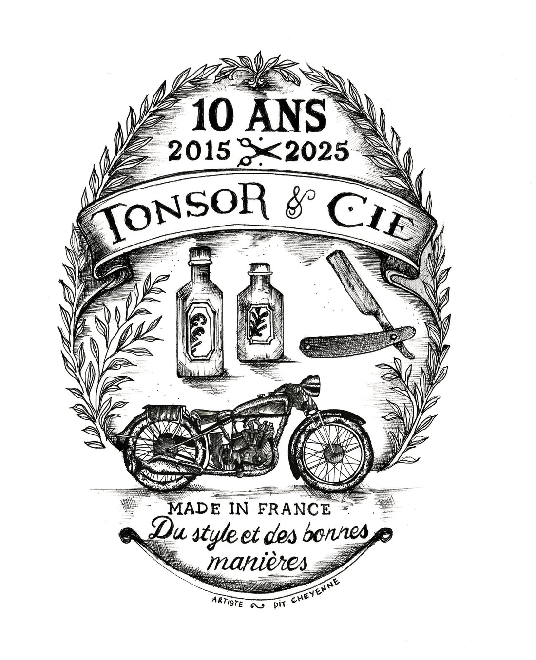 Vernissage Héritage-Maison Tonsor X DitCheyenne