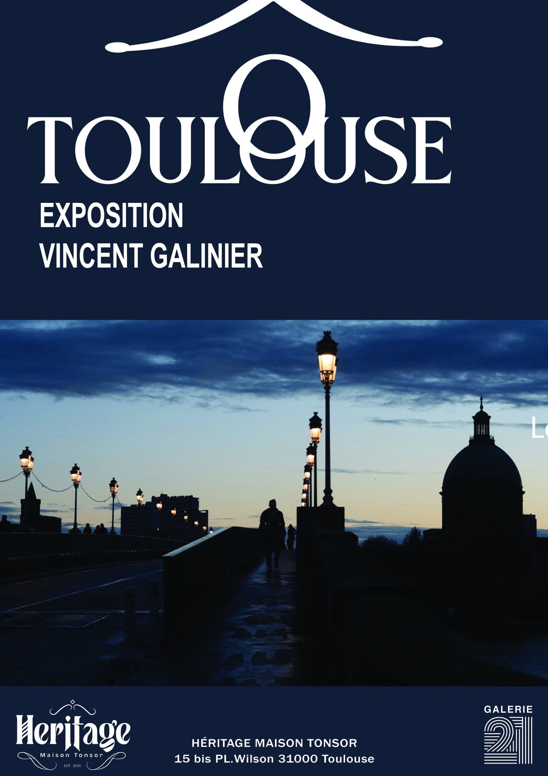Vincent Galinier chez Héritage : Ô Toulouse