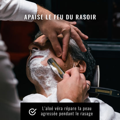 Tonsor & Cie – Citrus Aftershave Balm 50 ml – Hydrates, Soothes & Repairs the Skin – Shea Butter, Coconut Oil & Aloe Vera – Smooth Melting Texture – Formulated and Made in France