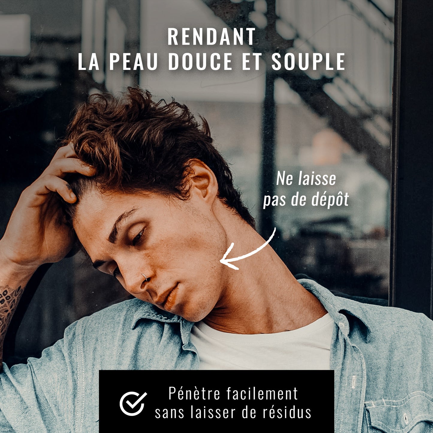 Tonsor & Cie – Citrus Aftershave Balm 50 ml – Hydrates, Soothes & Repairs the Skin – Shea Butter, Coconut Oil & Aloe Vera – Smooth Melting Texture – Formulated and Made in France