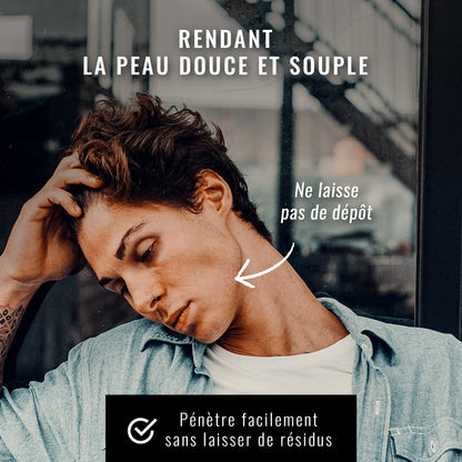 Tonsor & Cie – Citrus Aftershave Balm 50 ml – Hydrates, Soothes & Repairs the Skin – Shea Butter, Coconut Oil & Aloe Vera – Smooth Melting Texture – Formulated and Made in France