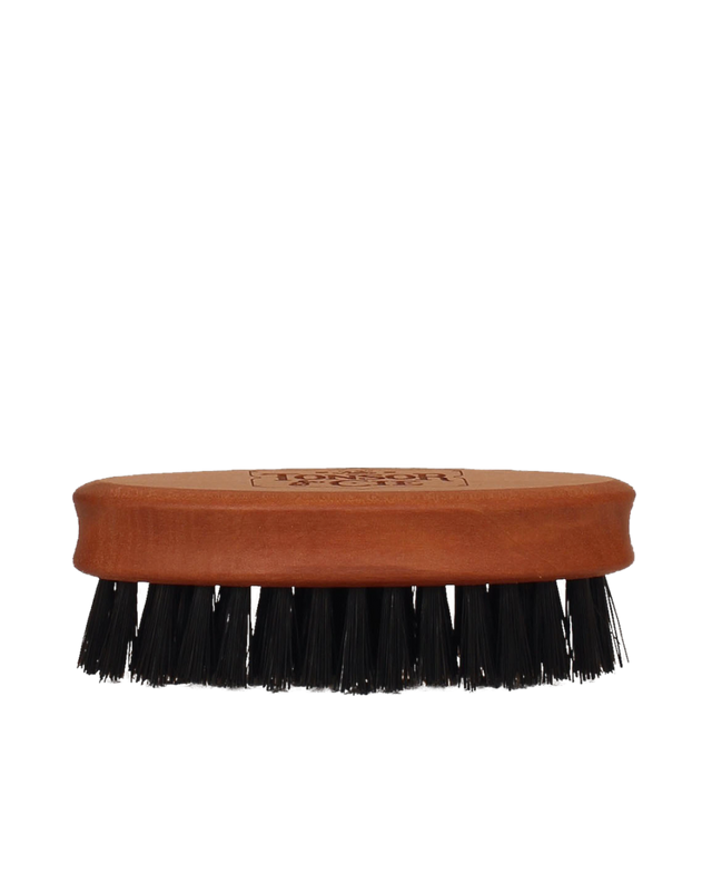 BROSSE À BARBE • 5 RANGS BRUN