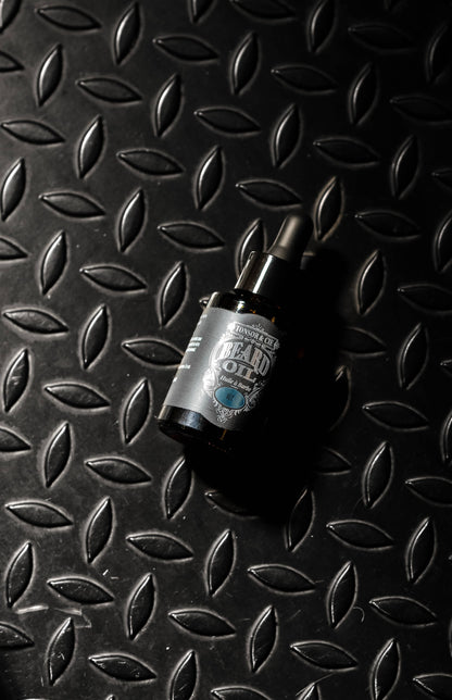 Tonsor & Cie – Ice Beard Oil 30 ml – Moisturizing & Soothing Beard Care – Organic Coconut & Avocado Oils – Icy Mint & Cedar Fragrance – Natural – Formulated and Made in France