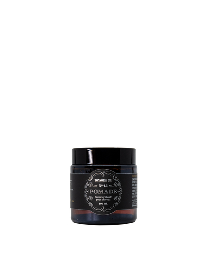 Tonsor & Cie – Pomade 100 ml – Strong Hold Shiny Styling Cream – Elegant Shine & Structured Hold – Flexible Water-Soluble Texture – Made in the Netherlands
