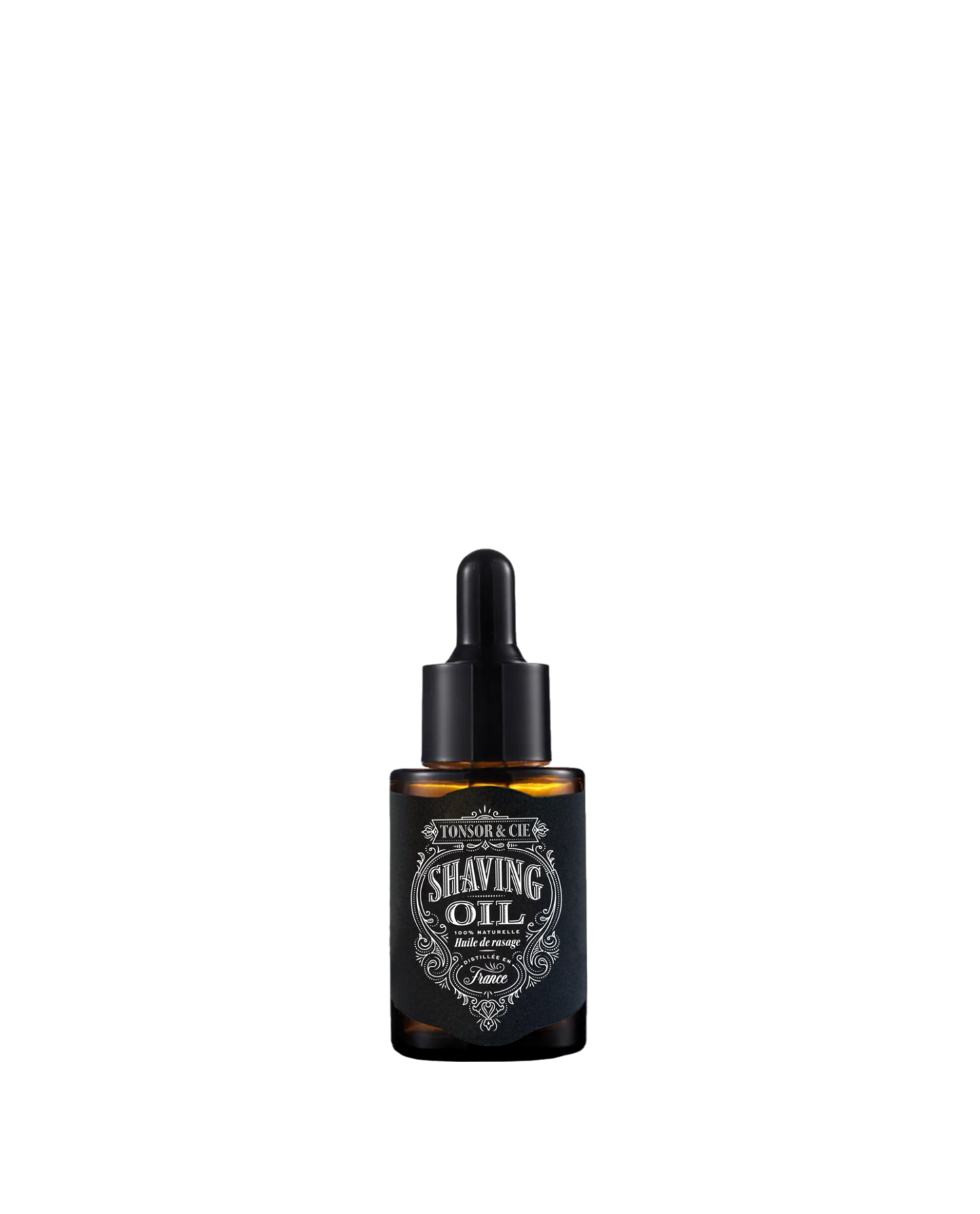 Tonsor & Cie - Huile de Rasage Ice Mint 30 ml - Prépare, Protège et Rafraîchit la Peau Avant le Rasage - Huiles Végétales Naturelles - Flacon Compte-Gouttes - Formulée et Fabriquée en France