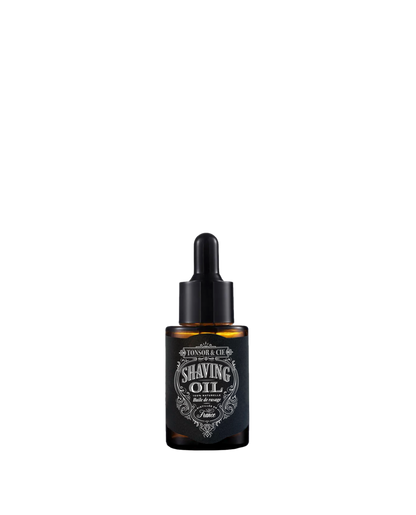 Tonsor & Cie – Ice Mint Shaving Oil 30 ml – Prepares, Protects & Refreshes the Skin Before Shaving – Natural Plant Oils – Dropper Bottle – Formulated and Made in France