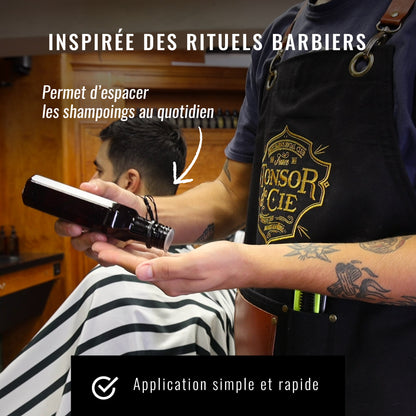 Hair Tonic Citrus • Lotion Tonique Cheveux Homme 200 ml • Tonsor & Cie