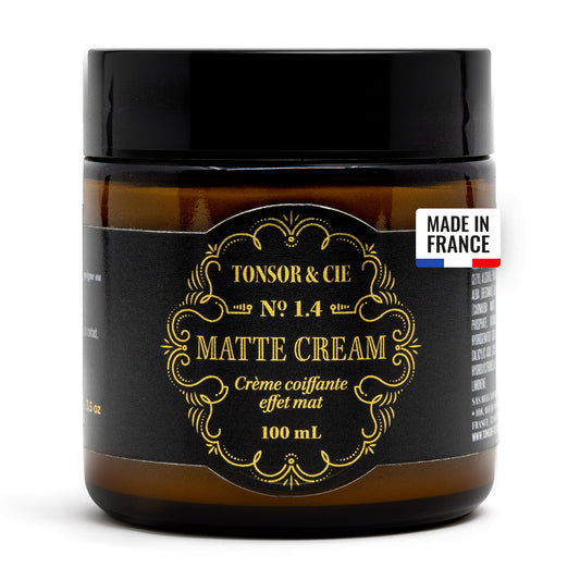Matte Cream • Crème Coiffante Effet Mat 100 ml • Tonsor & Cie